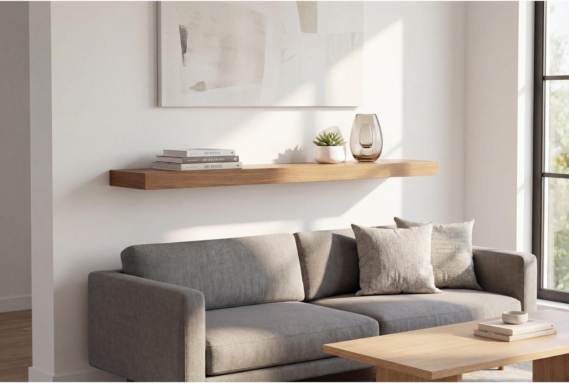 Nordic Floating Display Shelf